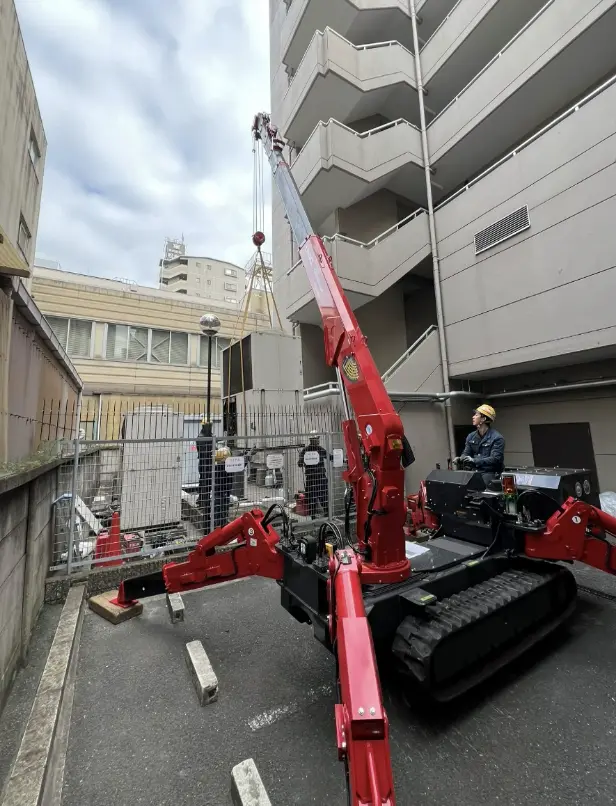 大阪市内某テナントビルの工事作業写真