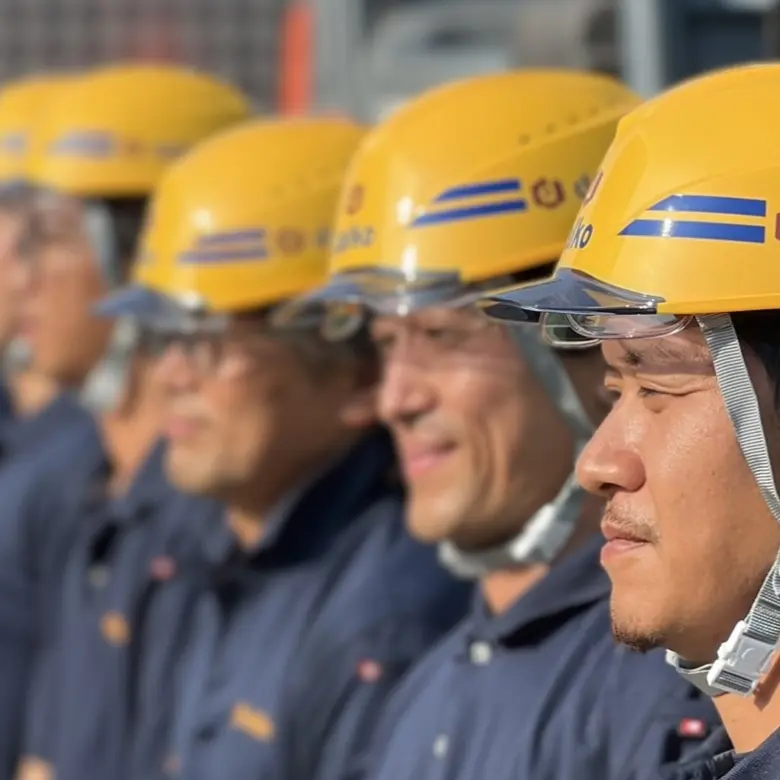 大光運輸の社員達の横顔の写真